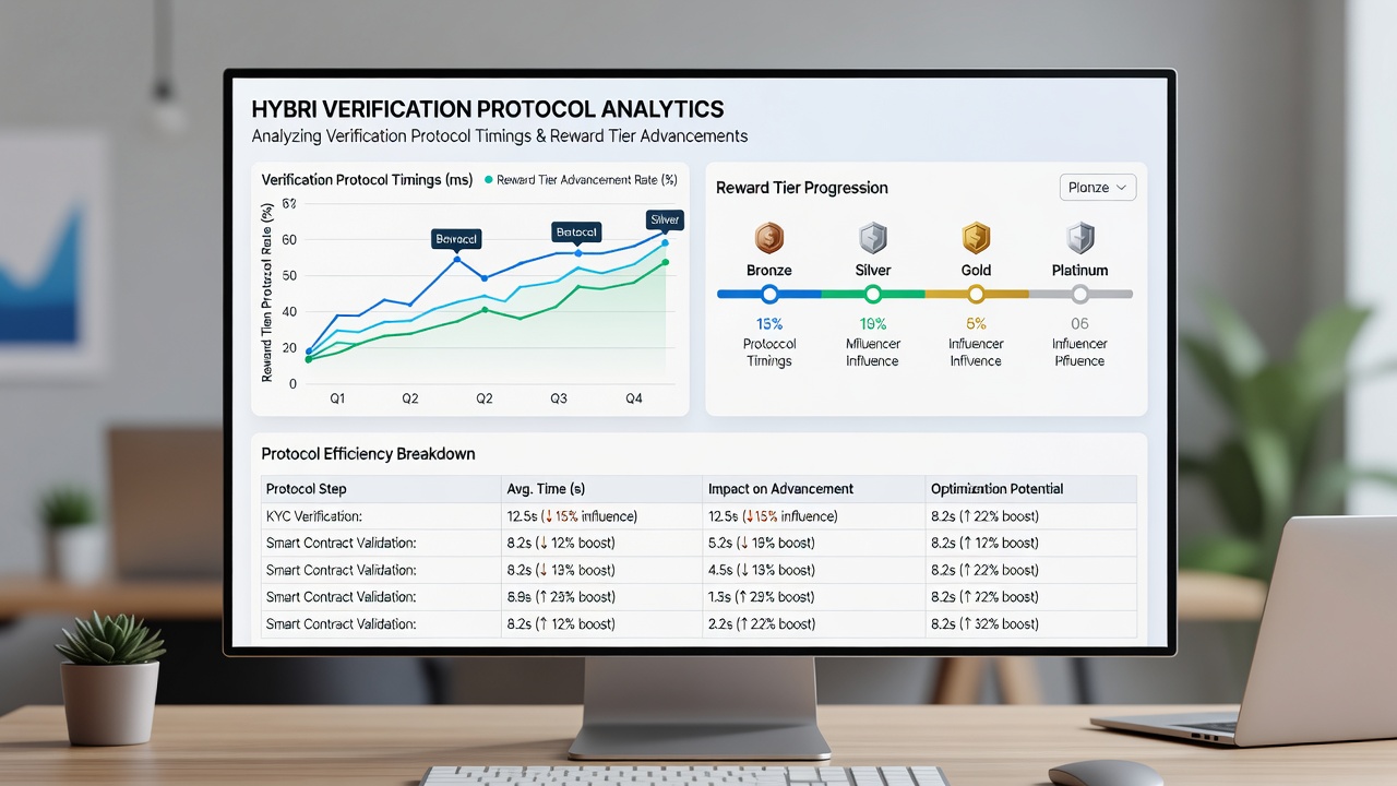 Reward tier progression chart linked to verification completion times in mobile casino environments