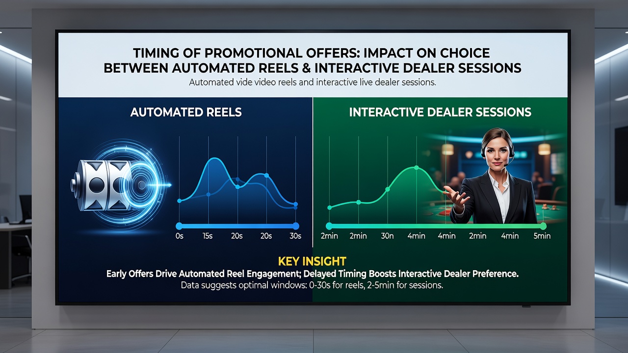 Chart illustrating player migration between slot machines and live dealer tables based on promotional timing within loyalty reward cycles
