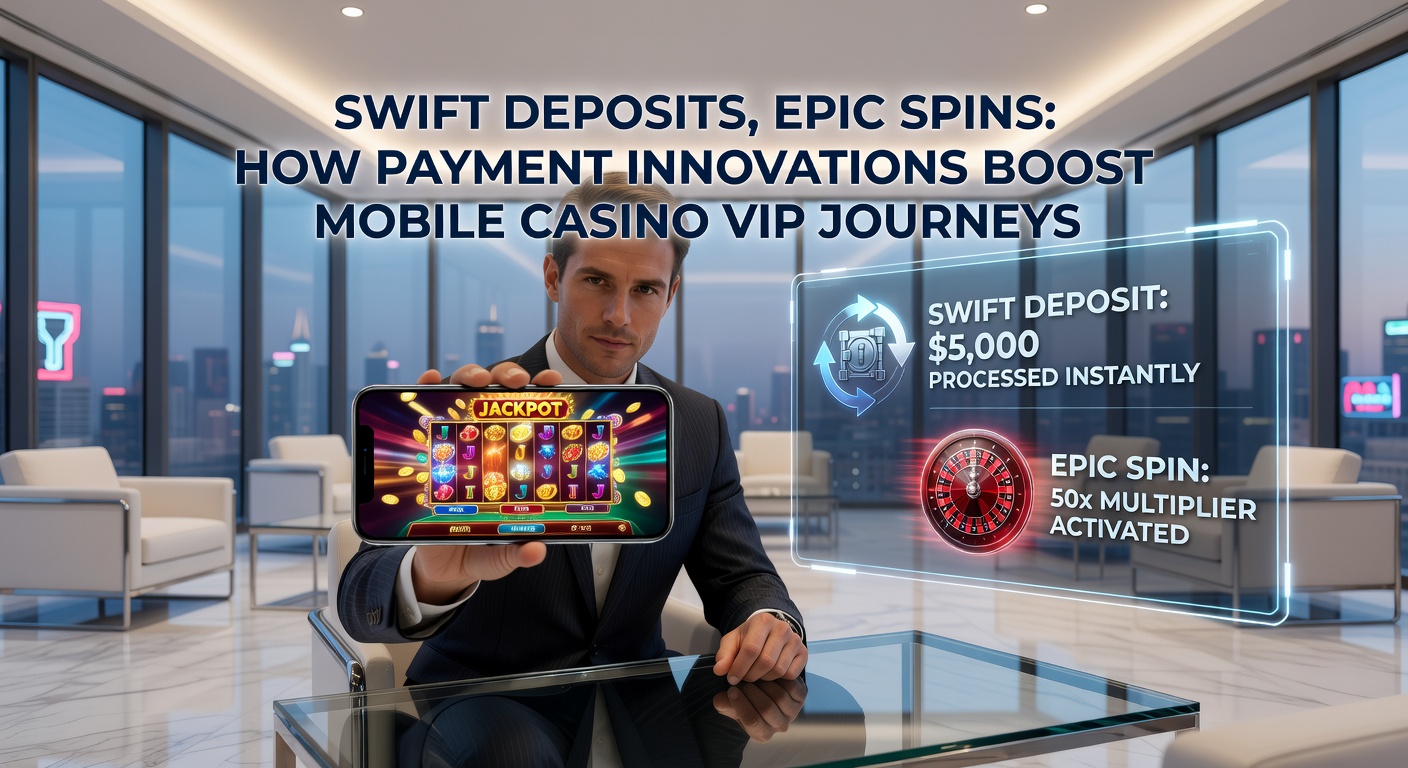 Graph showing growth in mobile casino payment speeds and VIP retention rates over time