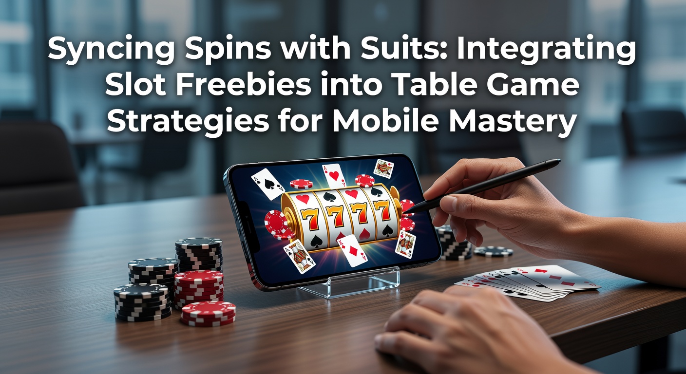 Mobile screen showing slot free spins transitioning to a blackjack table game interface, highlighting bonus integration features